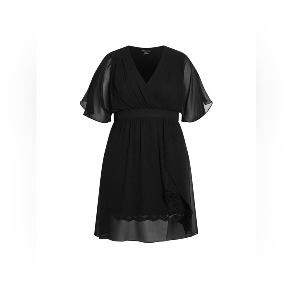 City Chic Love Affair Black Dress